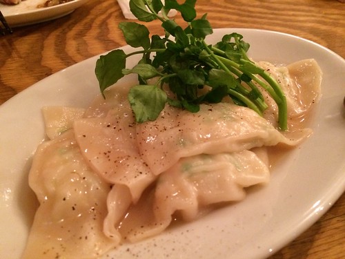 海老とクレソンのビストロ餃子＠煮ジル