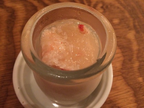 カリフラワーのムース蟹のゼリーとともに＠煮ジル