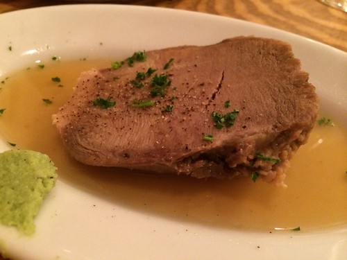 厚切り茹で牛タンの柔らか煮込み＠煮ジル