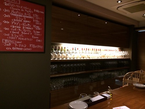 カウンター席＠エシェゾー