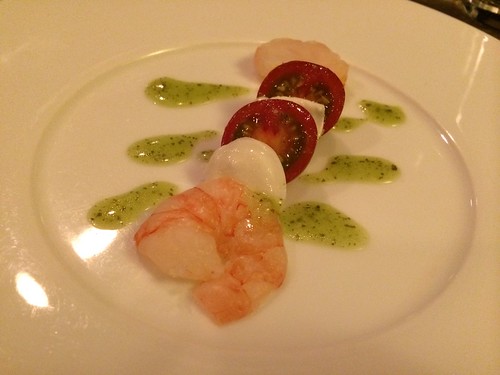 エビのアミューズ@マダムシュリンプグレイス