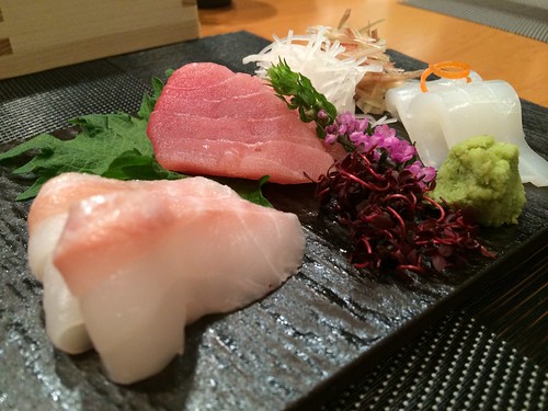 刺身3点盛@楽庵