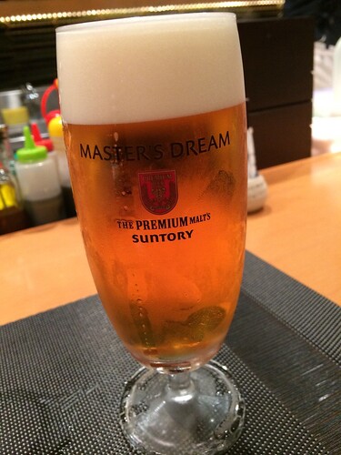 プレモル琥珀@楽庵