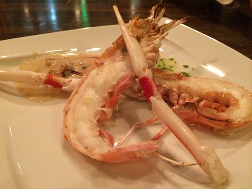 手長海老のグリル@マダムシュリンプグレイス
