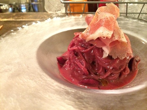 アメリカンチェリーの冷製カッペリーニ＠ペルラヴィータ 十号坂