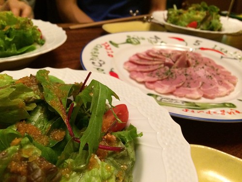 サラダ＆ハム＠Maro Sun (マロサン)