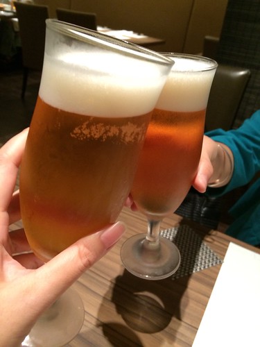 生ビール＠金蔦 六本木