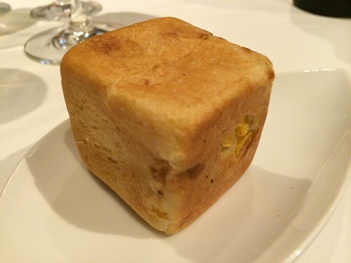 トウモロコシのフォカッチャ@アーリア ディ タクボ