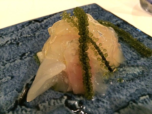 白桃と平貝のサラダ仕立て@アーリア ディ タクボ