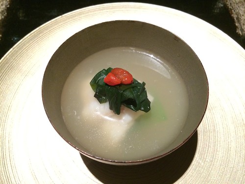 鱧の入ったのどぐろのお椀＠不風流