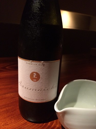 東一　純米吟醸Nero＠不風流