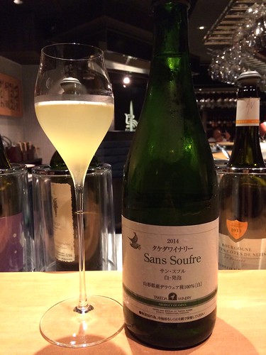 武田ワイナリー・デラウェア・サン・セリフ2014＠鳥幸 French