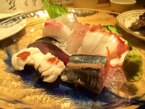 お刺身の盛り合わせ＠アカベコ