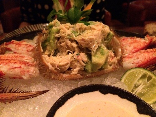 毛ガニ カクテルソース@アンダーズタヴァン