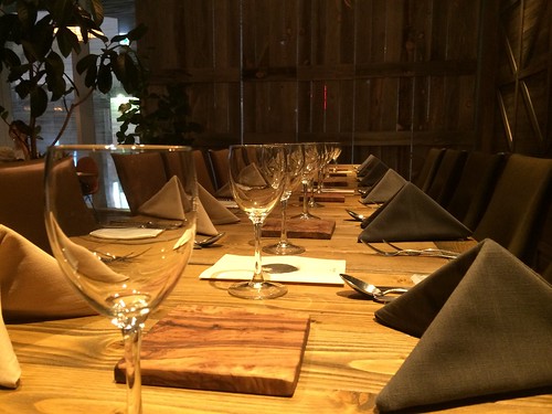 テーブルセッティング＠ビストロバンヤード