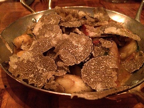 ニョッキのトリュフかけ@アンダーズタヴァン