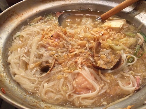 タイスキの〆は麺！＠ラオラオ