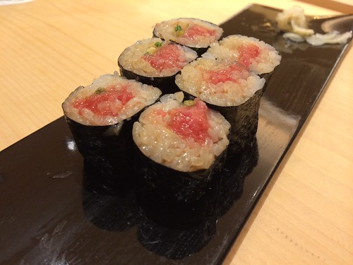 中トロ巻き＠魚こう鮨 西荻窪店