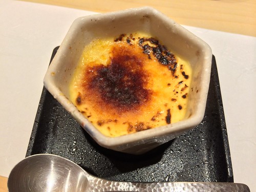 デザートのプリン＠魚こう鮨 西荻窪店