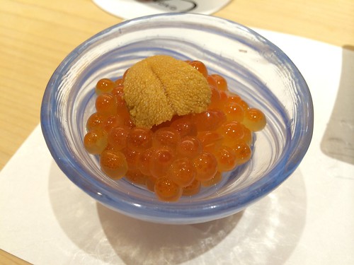 雲丹いくら＠魚こう鮨 西荻窪店