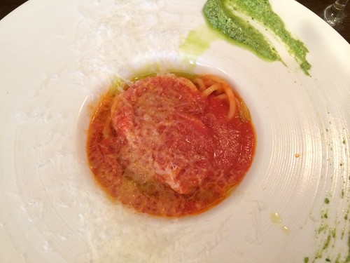 トマトのスパゲッティ@イルトラム