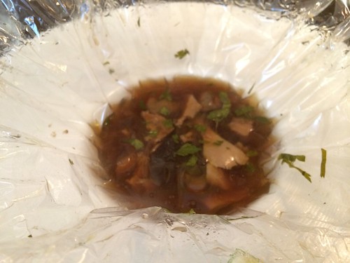 種類の国産キノコとポルチーニのスープ@イルトラム