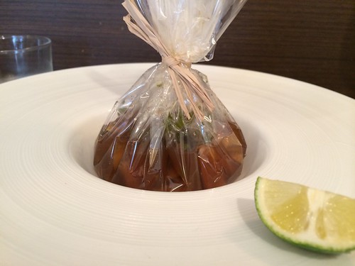 種類の国産キノコとポルチーニのスープ@イルトラム