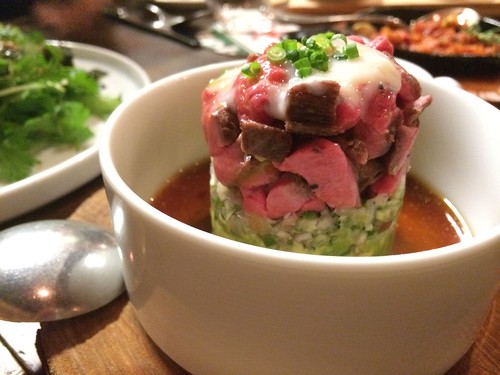 馬肉のタルタル＠シェフ&ブッチャー東京