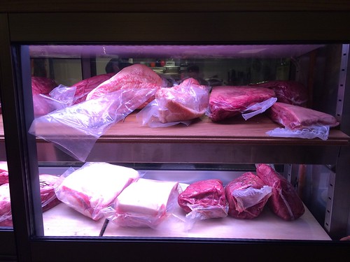 お肉のディスプレイ＠シェフ&ブッチャー東京