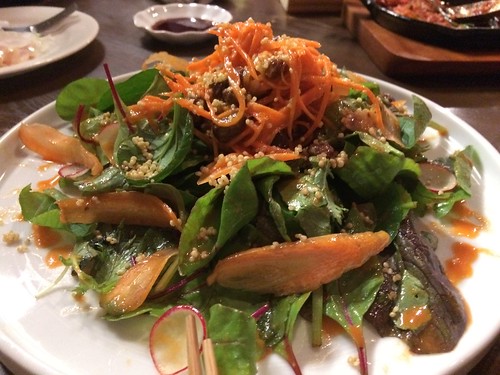 ニンジンとキアヌのサラダ＠シェフ&ブッチャー東京