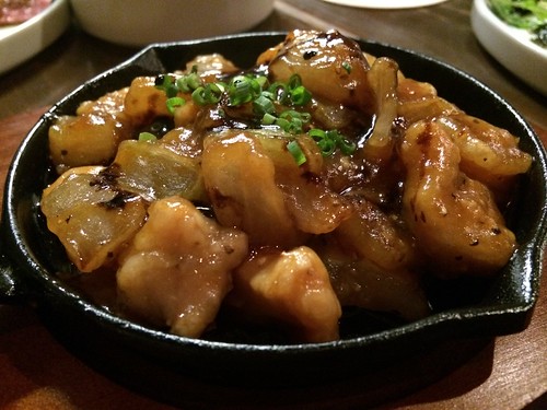 上ミノのバルサミコオリエンタル風フリット＠シェフ&ブッチャー東京