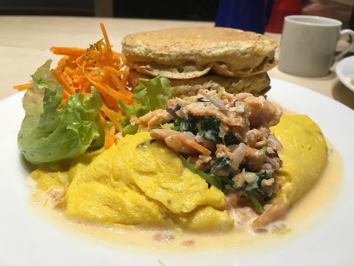 レインボーパンケーキ