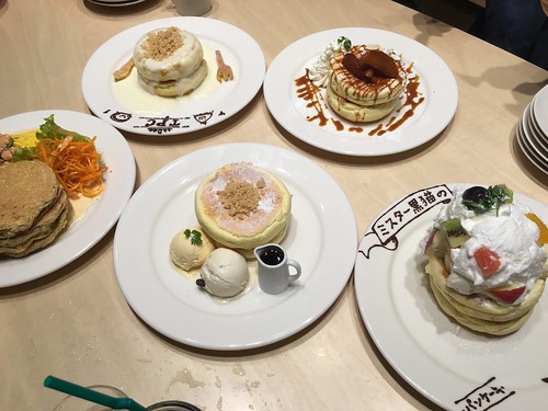 レインボーパンケーキ