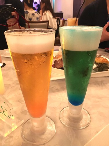 緑と海のビアガーデン