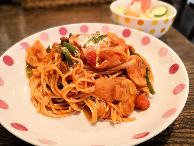 【明大前】スプーンハウス＠レトロ喫茶店でナポリタンランチ。今度はホットケーキも！