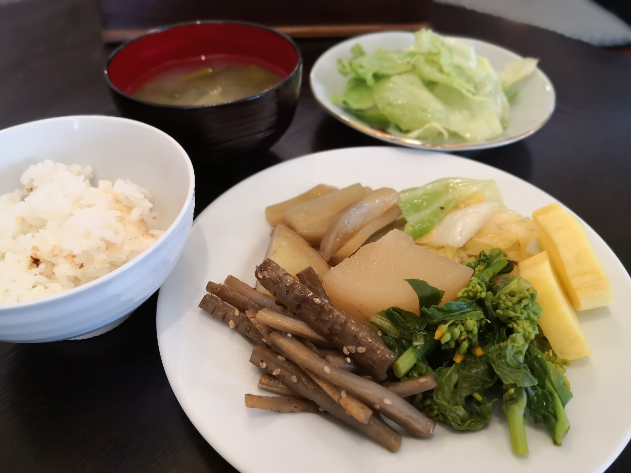 【不動前】とかいなか食堂＠農家直送の野菜を使ったお惣菜が食べ放題！体にもお財布にも優しい。