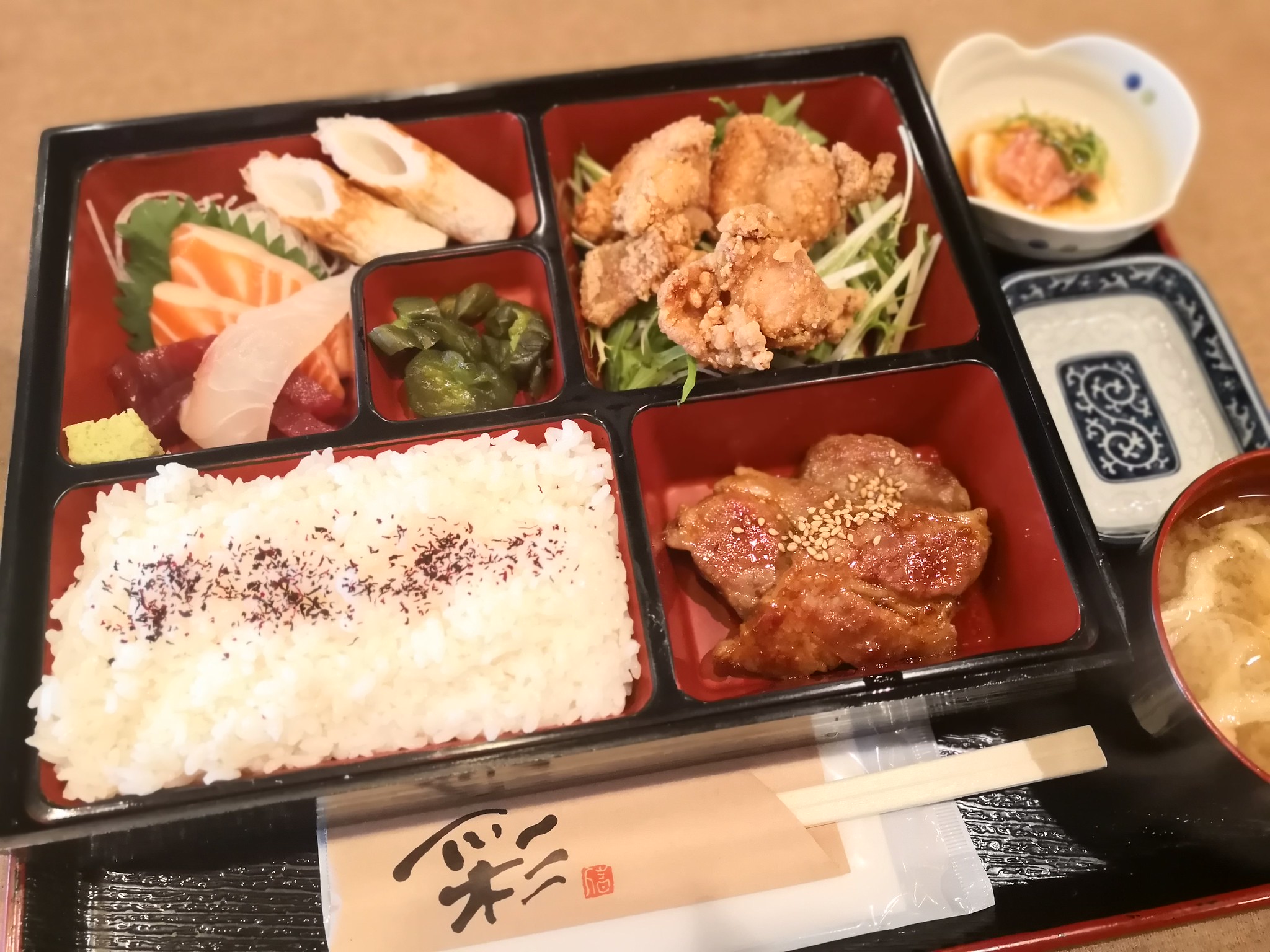 【不動前】杏呑家（あんどんや） ＠ボリュームも品数もたっぷりな松花堂ランチ。