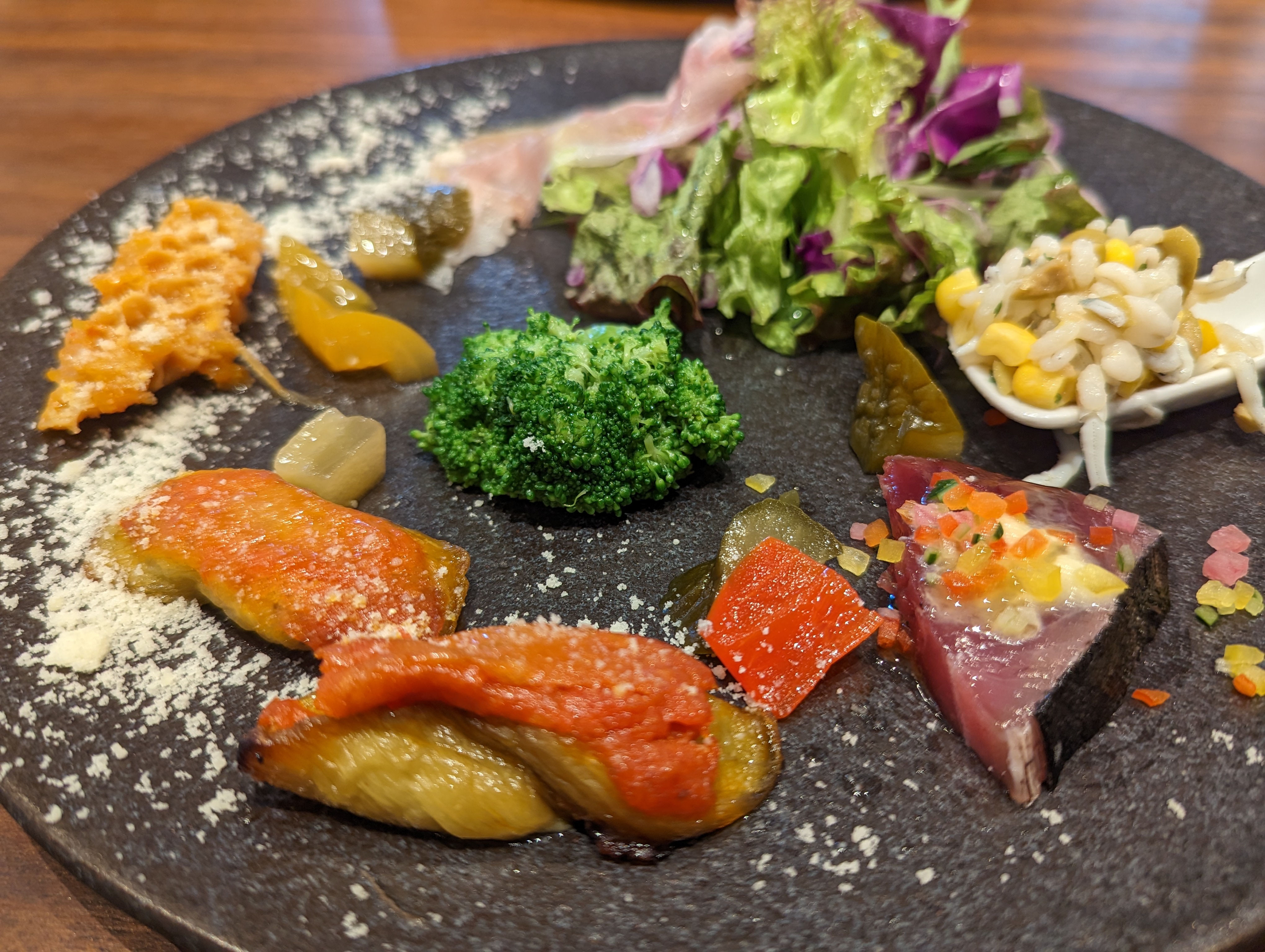 【大阪・西大橋】Eccomi（エッコミ）＠素材と味の組み合わせのセンスが抜群！ランチがお手頃価格でいただける。