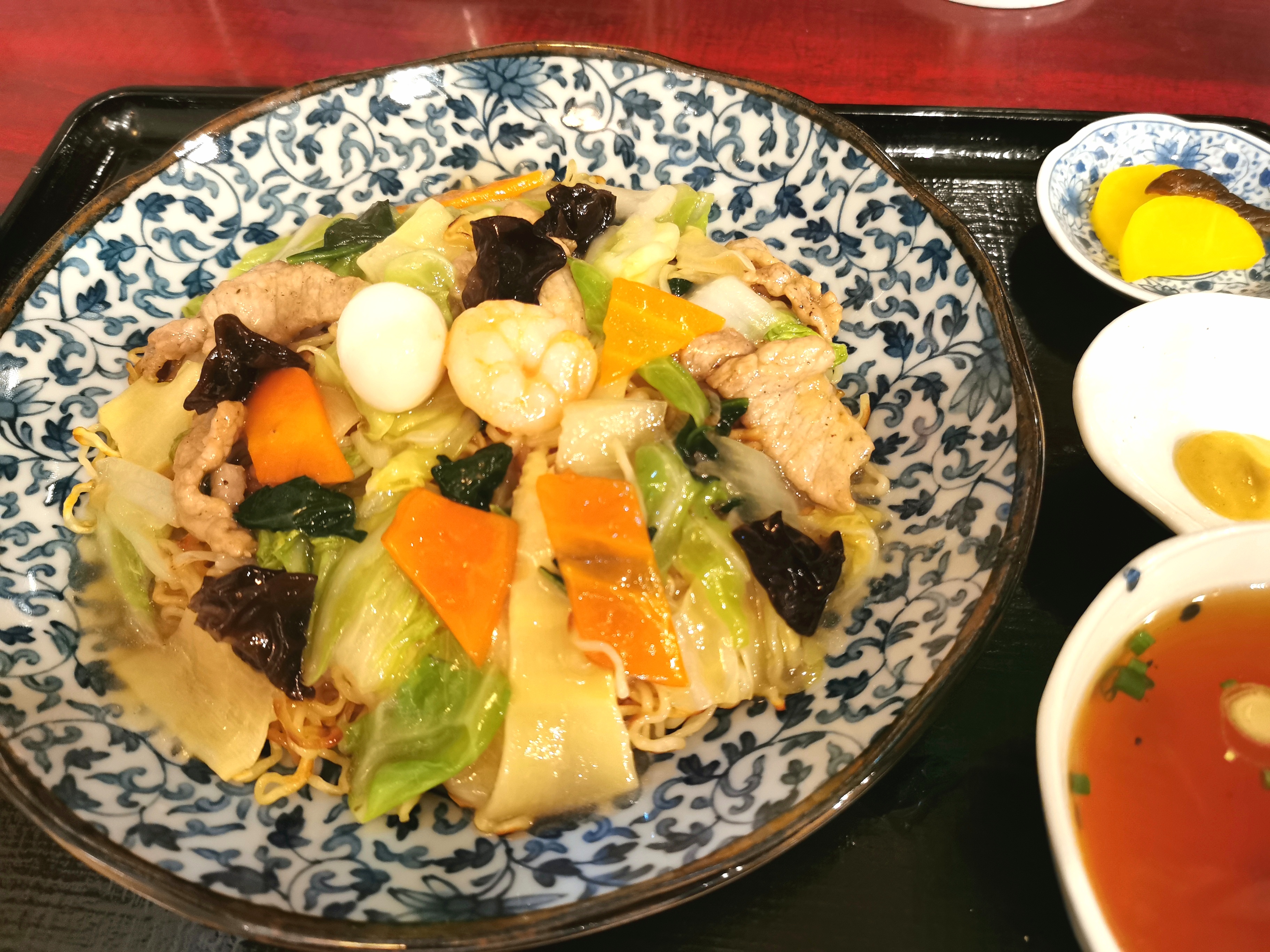 【長野県上田市】中華料理 檸檬（れもん）＠上田のソウルフード、地元の中華屋さんでもあんかけ焼きそばがいただけます。